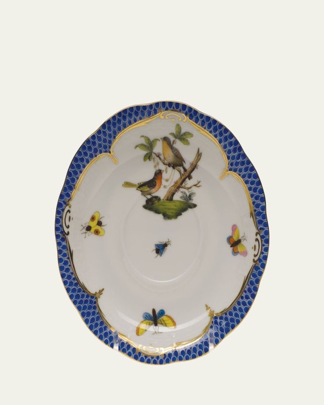 Rothschild Blue Motif 08 Tea Saucer